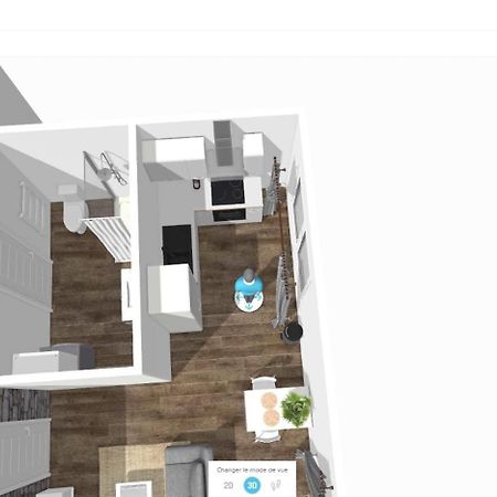 # Le 3 # Joli Appartement T3 Mulhouse Centre, Neuf, Calme Et Tout Equipe 外观 照片