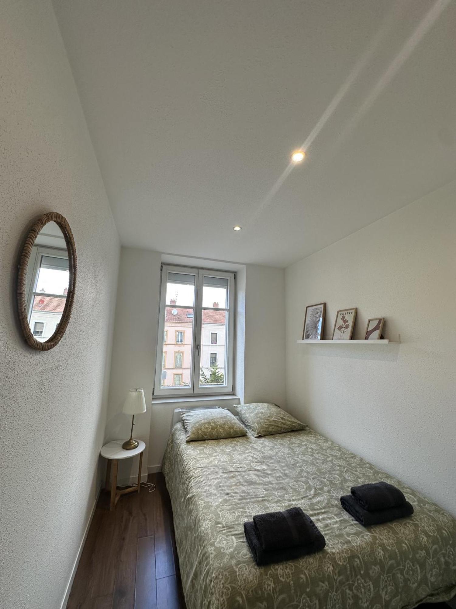 # Le 3 # Joli Appartement T3 Mulhouse Centre, Neuf, Calme Et Tout Equipe 外观 照片
