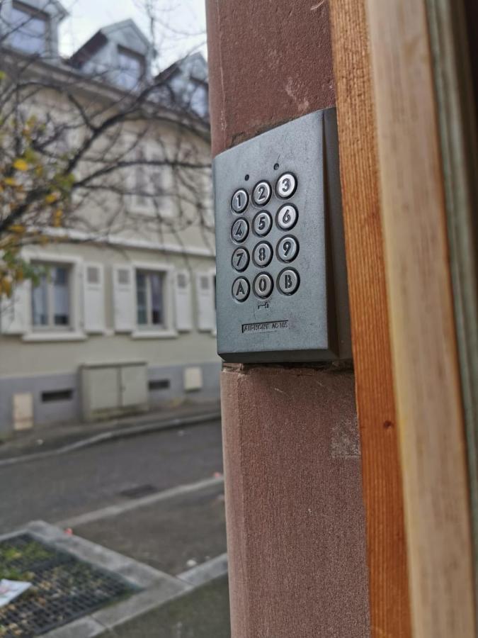 # Le 3 # Joli Appartement T3 Mulhouse Centre, Neuf, Calme Et Tout Equipe 外观 照片